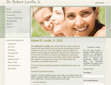 Tablet Screenshot of lavilledentistry.com